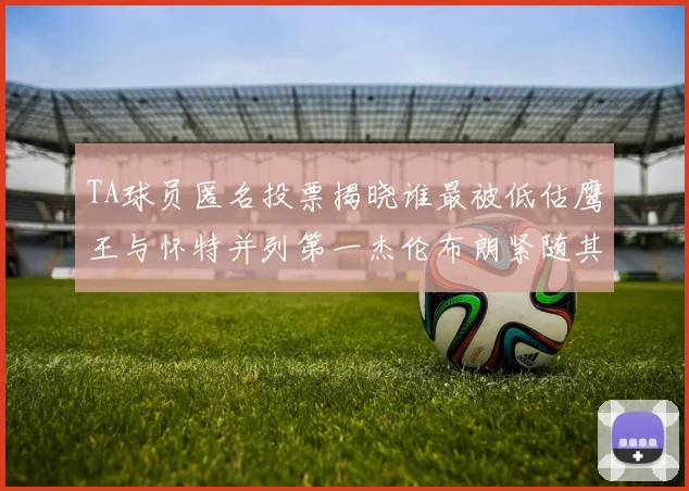 TA球员匿名投票揭晓谁最被低估鹰王与怀特并列第一杰伦布朗紧随其后